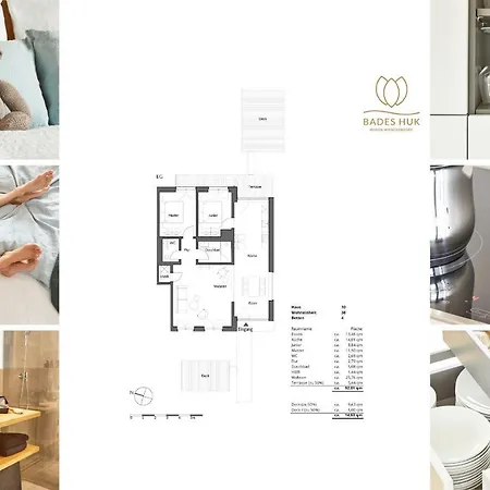 Lejlighed Bades Huk Haus 10 38 - Eg